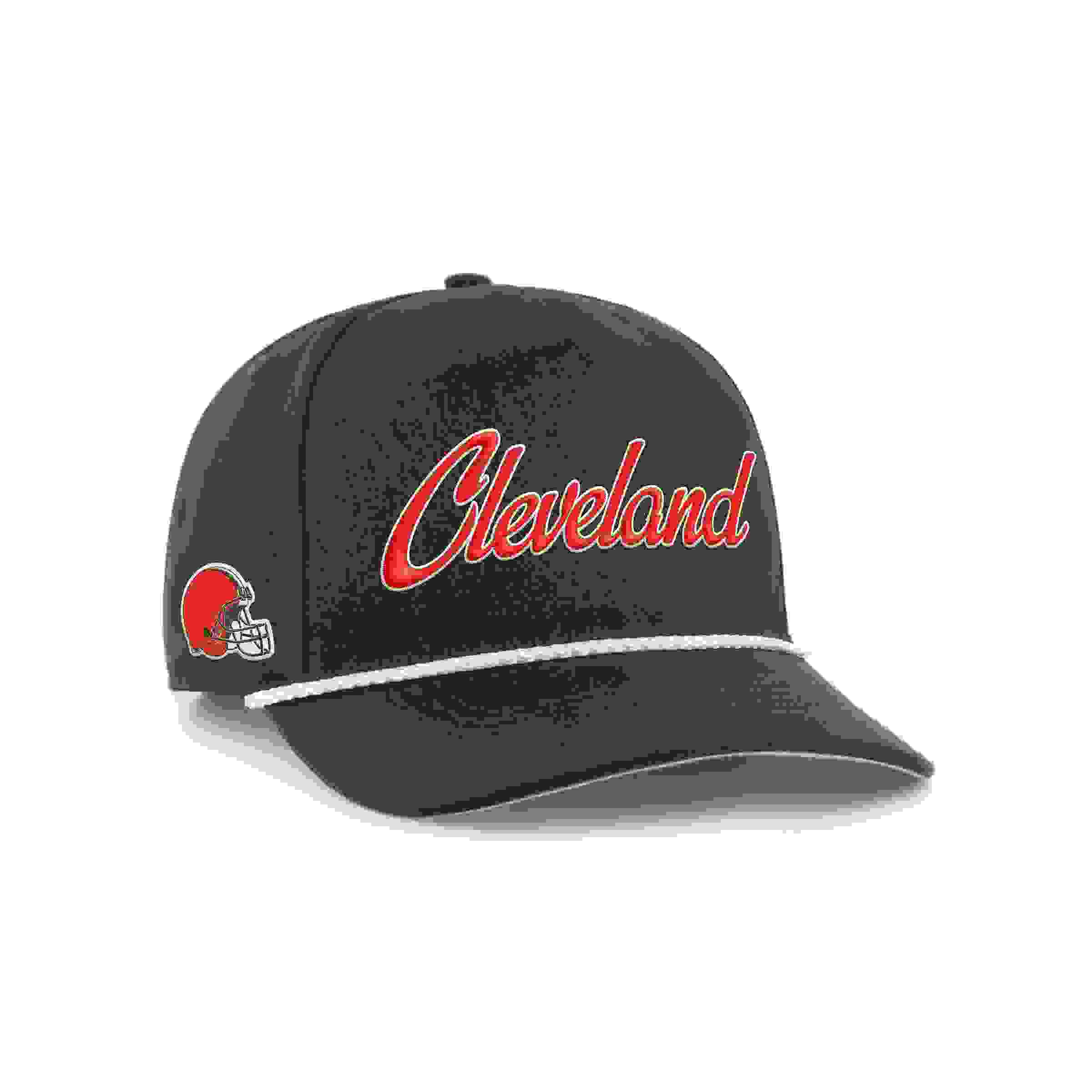 47 Cleveland Browns Overhand Hitch Brown Snapback Hat